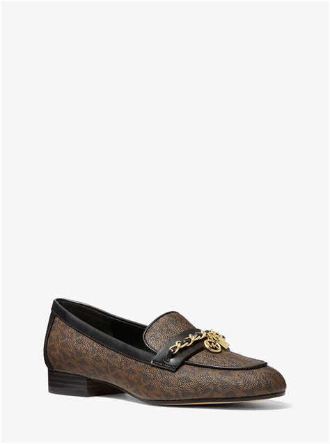 michael kors elsa logo loafer|Elsa Logo Loafer .